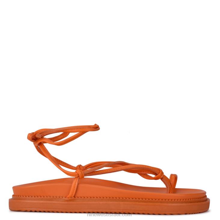 Nine West 24FH1007 סנדלים שטוחים עם מעטפת קרסול