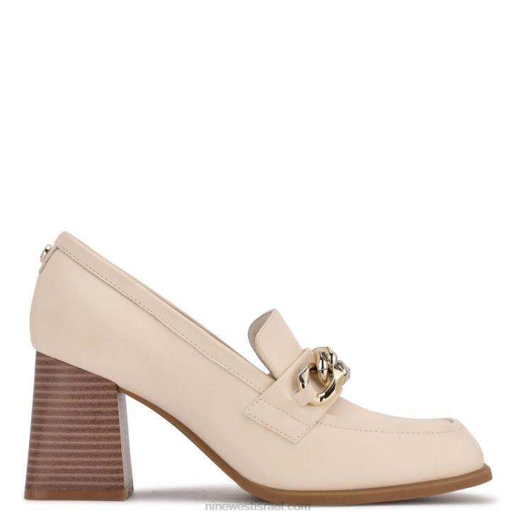 Nine West 24FH1234 נעלי עקב zynga שמנת שיק