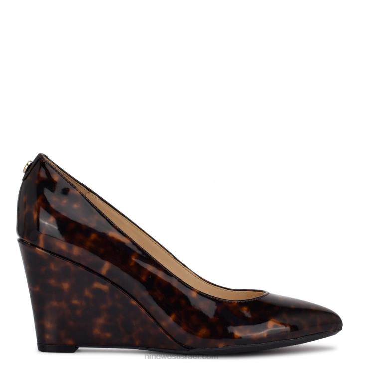 Nine West 24FH2236 טריזי שמלה cal 9x9 צב חום