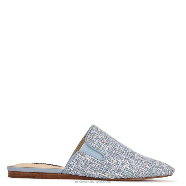 Nine West 24FH2347 פרידה מחודדת פרדות בוקל תכלת