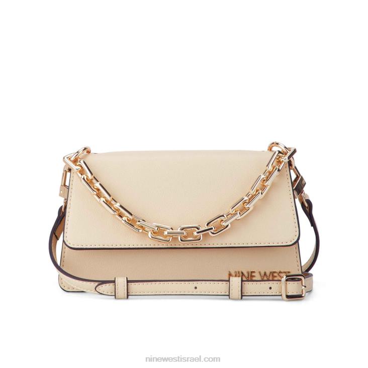 Nine West 24FH2414 דש crossbody של anais מיני משי תירס