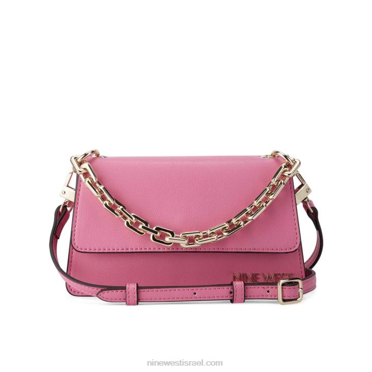 Nine West 24FH2415 דש crossbody של anais מיני גויאבה