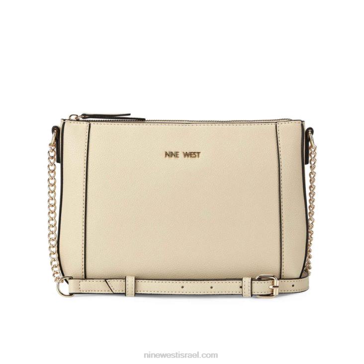 Nine West 24FH2431 רוכסן עליון בזיליקום Crossbody משי תירס
