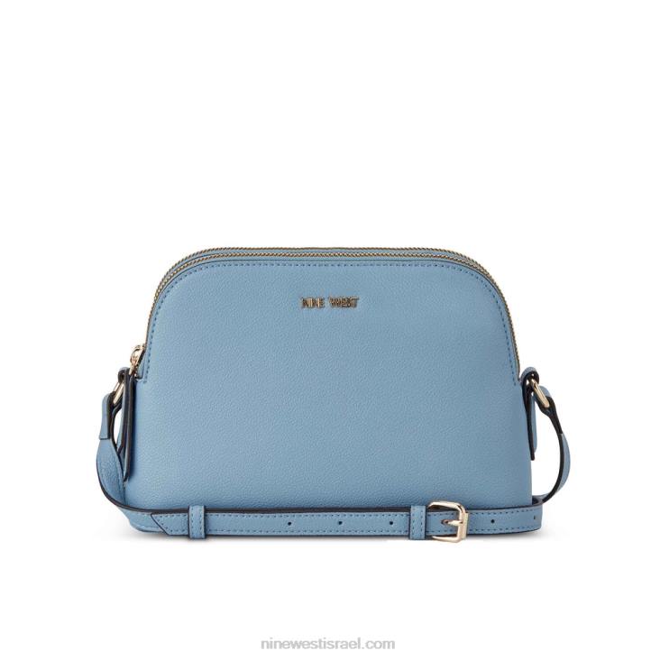 Nine West 24FH2453 cyra crossbody ג'ינס חיוור