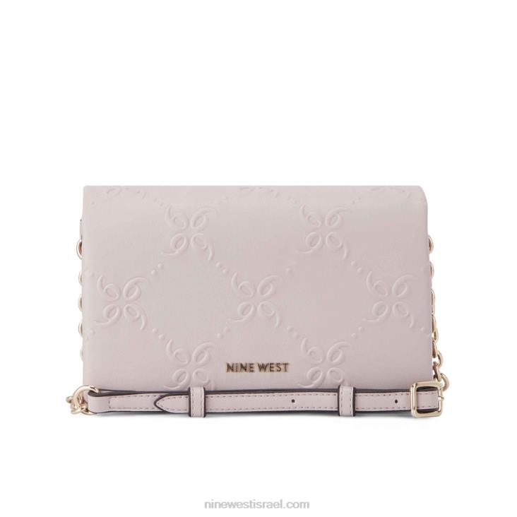 Nine West 24FH2461 דש crossbody של דיקסי מיני מלח ורוד
