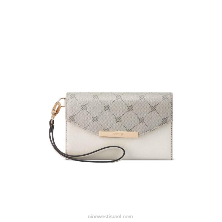 Nine West 24FH2502 laney phone crossbody לוגו לוז/חלב