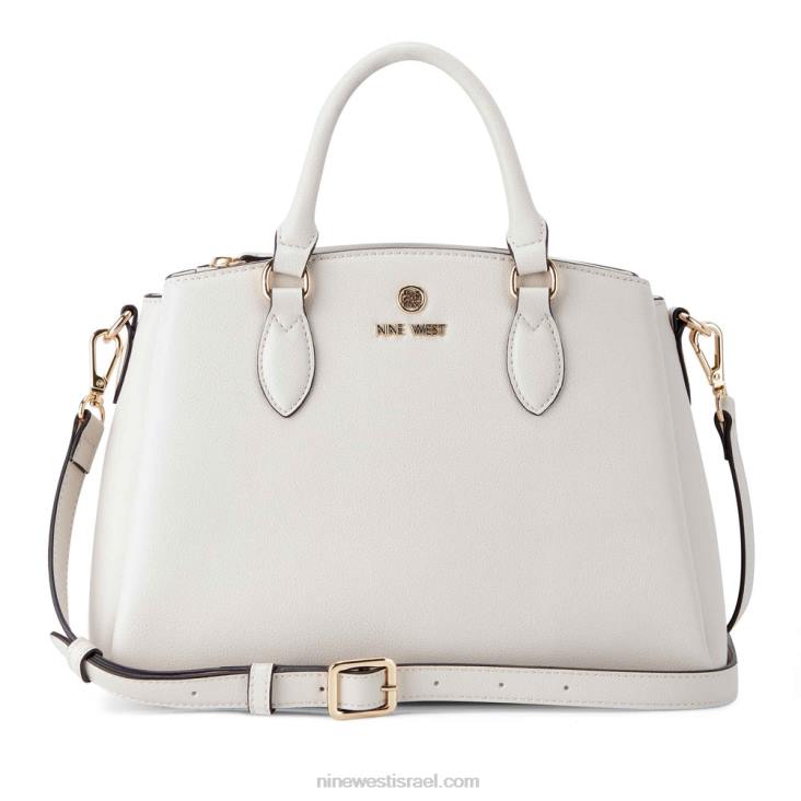 Nine West 24FH2553 ילקוט עם תא משולש קטן של Zenith Crossbody חלב