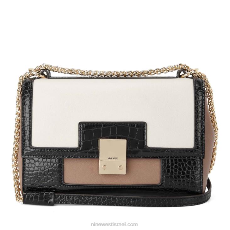 Nine West 24FH2563 דש xbody להמרה מייפל מולטי שחור