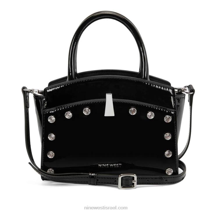 Nine West 24FH2610 ארדן מיני ילקוט Crossbody שָׁחוֹר