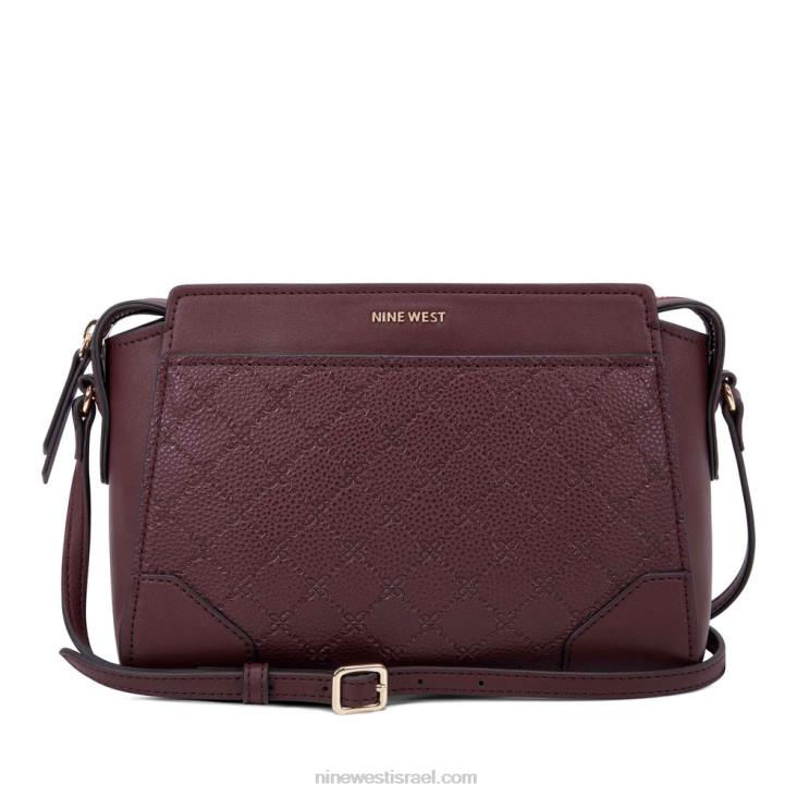Nine West 24FH2618 סט סילון ברוקלין Crossbody לוגו של מרלו