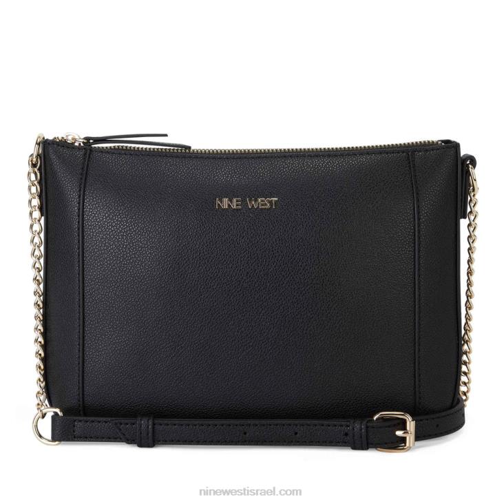 Nine West 24FH2654 רוכסן עליון בזיליקום Crossbody