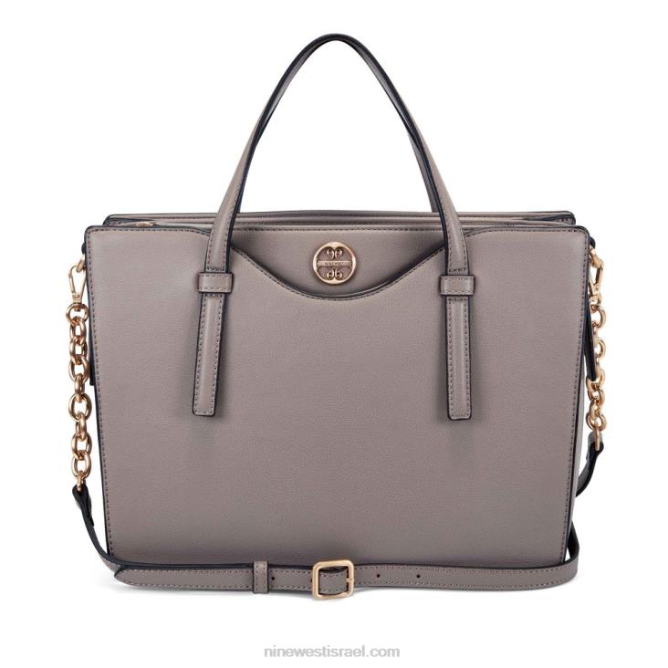 Nine West 24FH2789 ילקוט ג'ט סט ג'נבה אבן אפורה