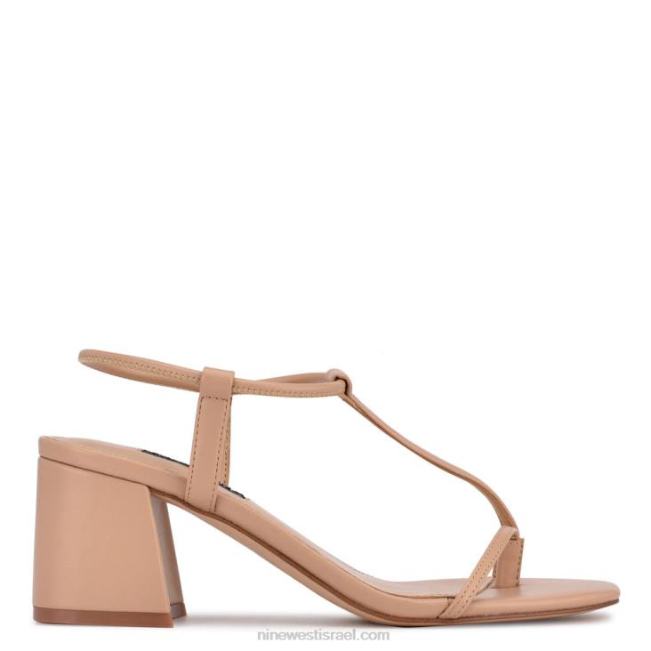 Nine West 24FH577 סנדלי עקב בלוק גן