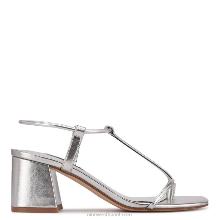 Nine West 24FH578 סנדלי עקב בלוק גן