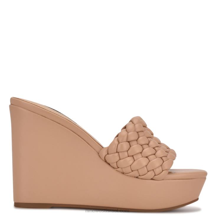 Nine West 24FH612 סנדלי החלקה של kat platform