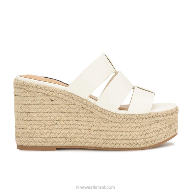 Nine West 24FH670 סנדלי espadrille של Keran לבן