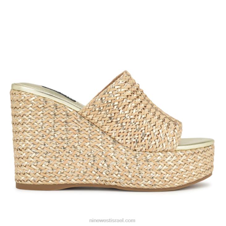Nine West 24FH763 סנדלי espadrille everie פלטינו טבעי Nine West 24FH763 סנדלי espadrille everie פלטינו טבעי