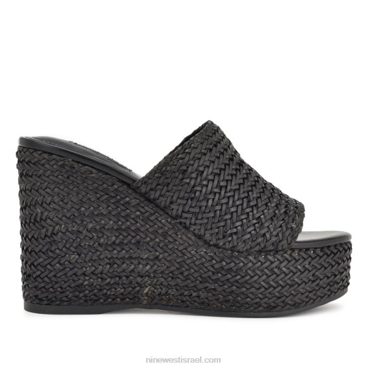 Nine West 24FH764 סנדלי espadrille everie שָׁחוֹר Nine West 24FH764 סנדלי espadrille everie שָׁחוֹר