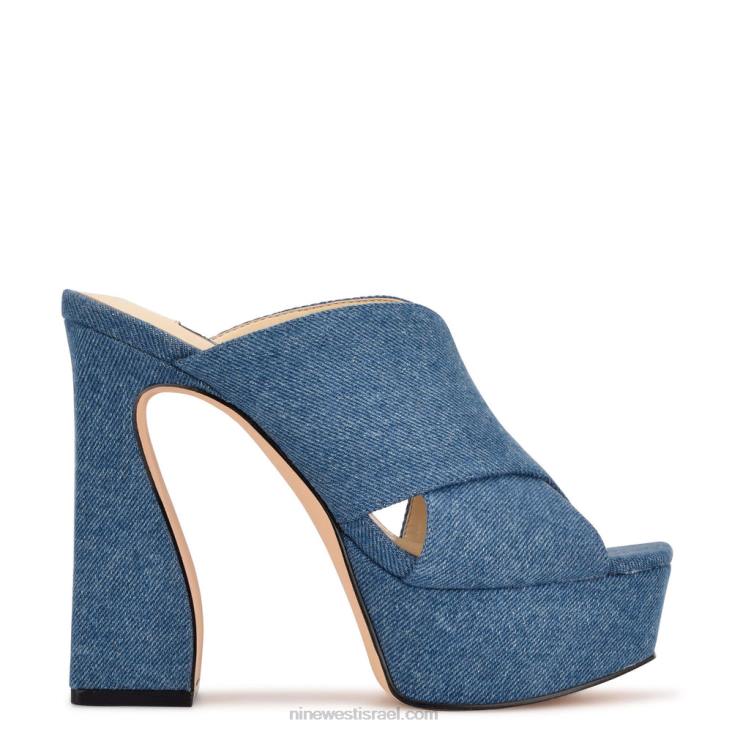 Nine West 24FH878 סנדלי פלטפורמה של girlz Nine West 24FH878 סנדלי פלטפורמה של girlz