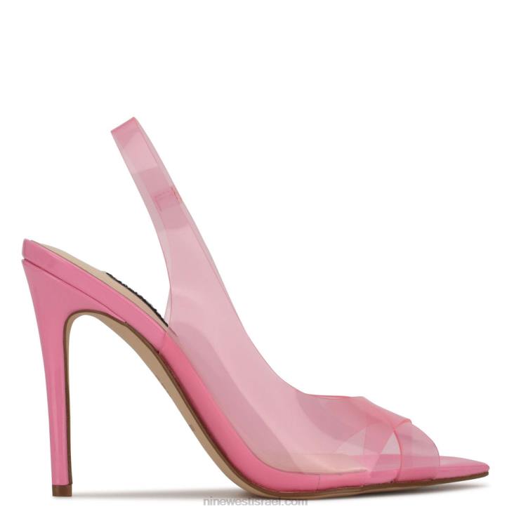 Nine West 24FH1047 סנדלי פולקה עם עקבים